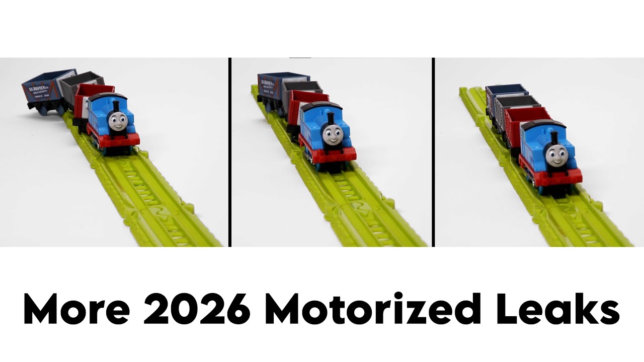 *NEW* 2026 Motorized Leaks, Rerailing Track, Duke And More