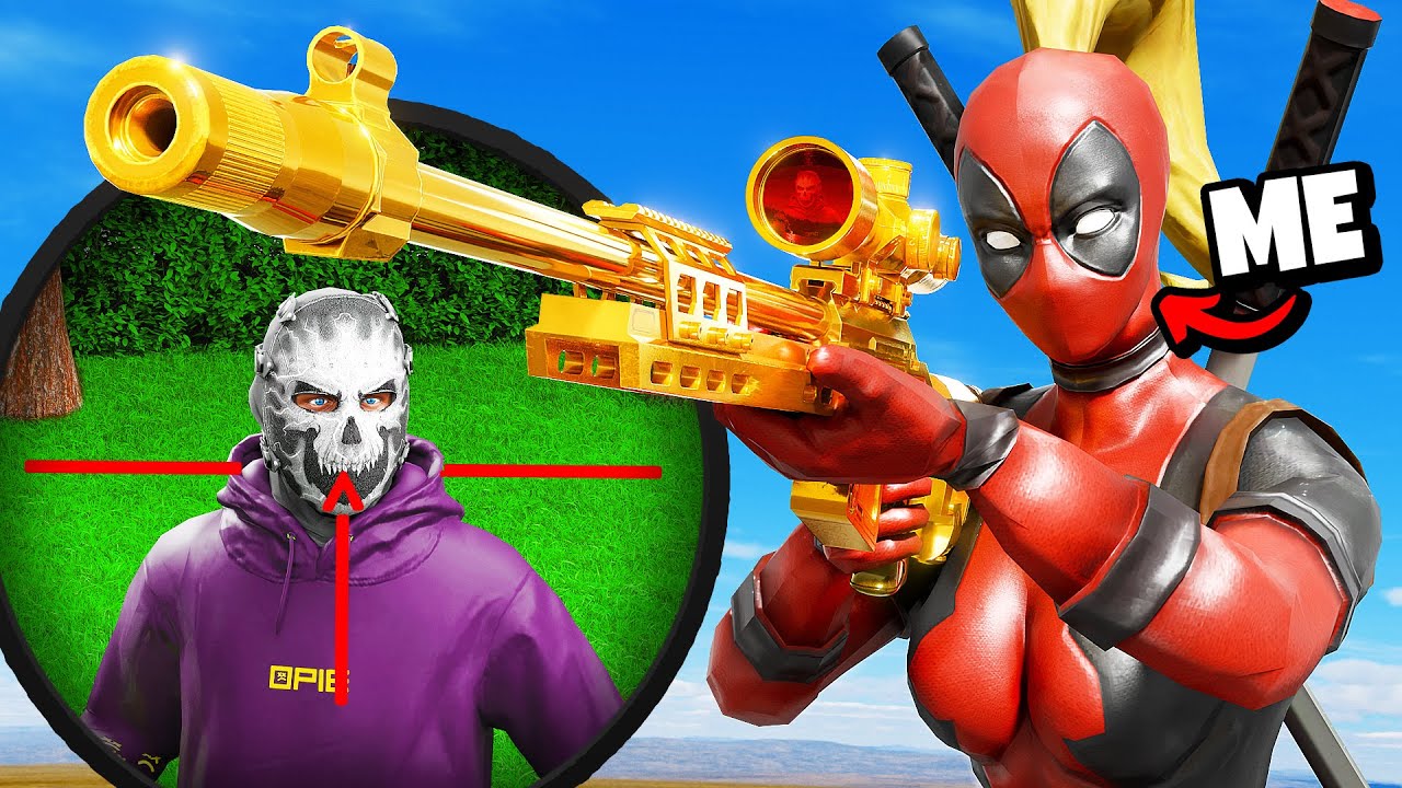 Lady Deadpool Hitman In GTA 5 RP