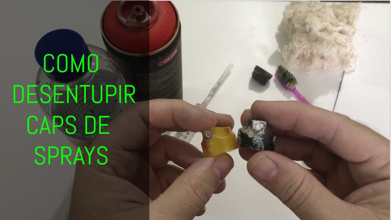 Aula 6 - Como desentupir Caps (bicos) de sprays