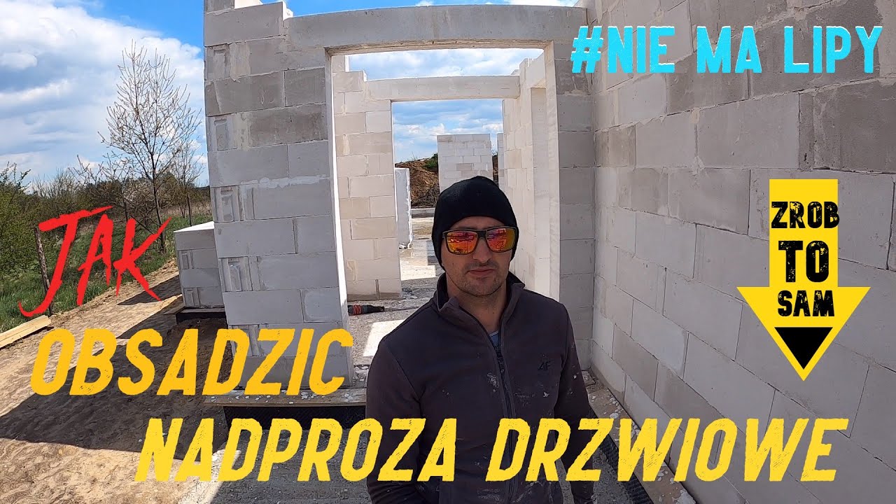 Jak obsadzić nadproża drzwiowe? - nadproża systemowe z BK