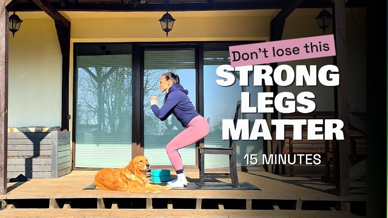 Leg Strength & Mobility Exercises for Standing Up Easily | Beginner | 15 minutes