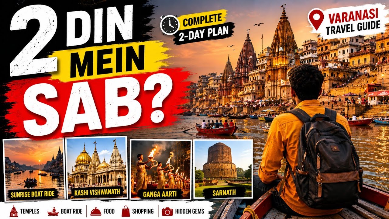 Things To Do in Varanasi in 2 Days | Complete 2 Day Travel Itinerary 2026