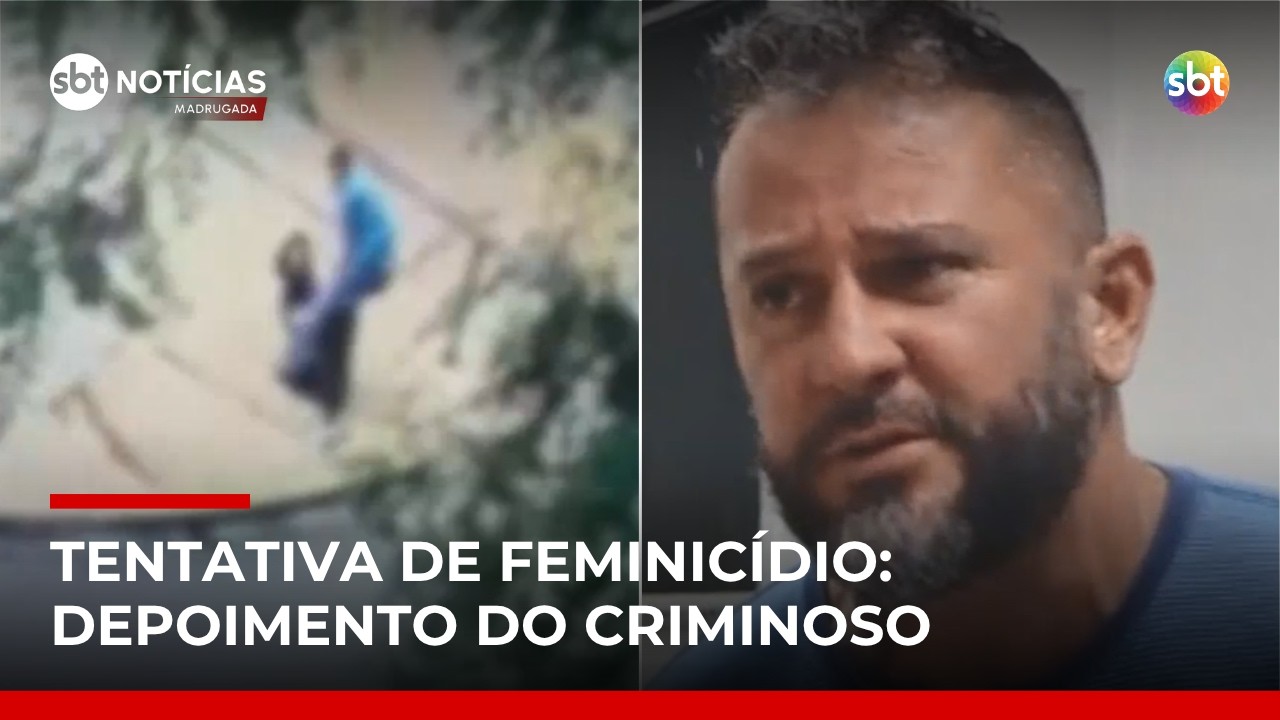 Tentativa de feminic&iacute;dio: mulher relata ao SBT ataque do ex e quase atropelamento | #SBTNot&iacute;cias