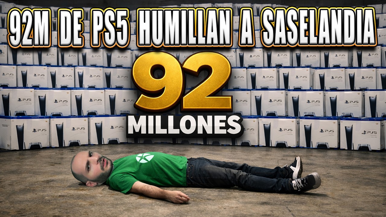 LOS 92 MILLONES DE PS5 HUMILLAN A SASELANDIA