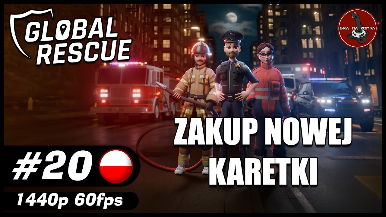 Zakup nowej karetki || #20 || Global Rescue gameplay PL