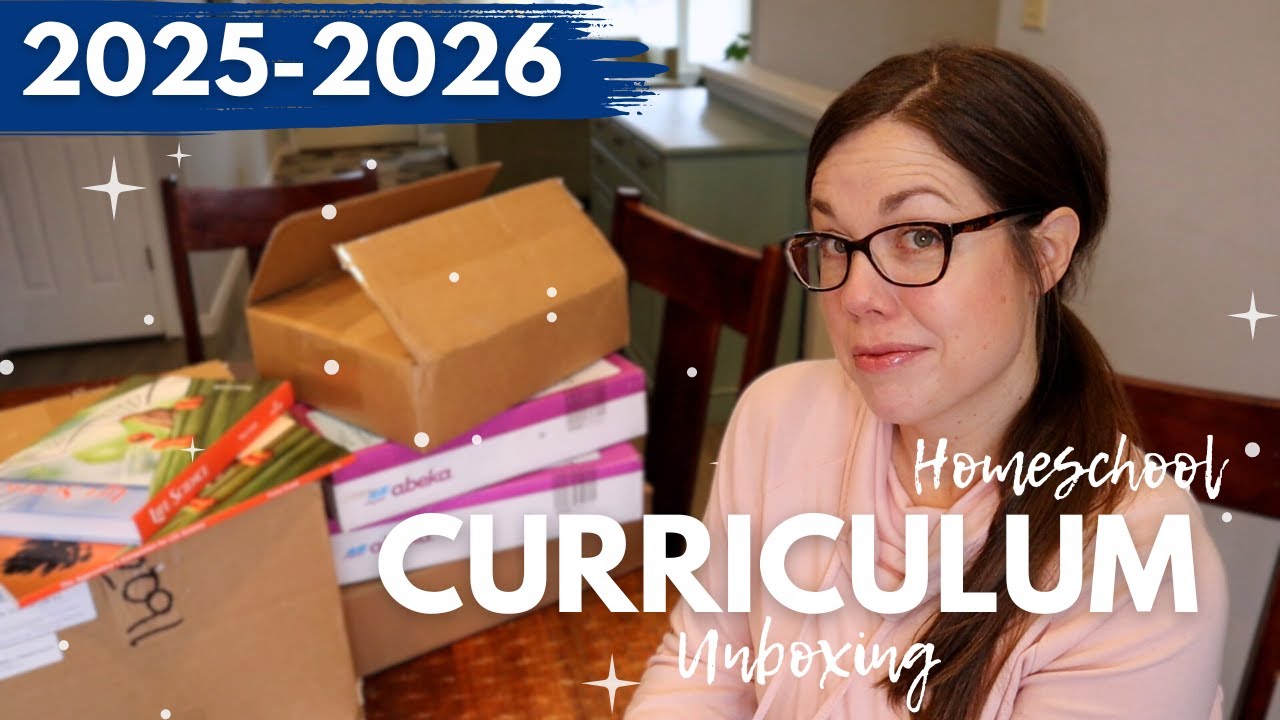 2025-26 Homeschool Curriculum Unboxing II NEW to me Curriculum 😲