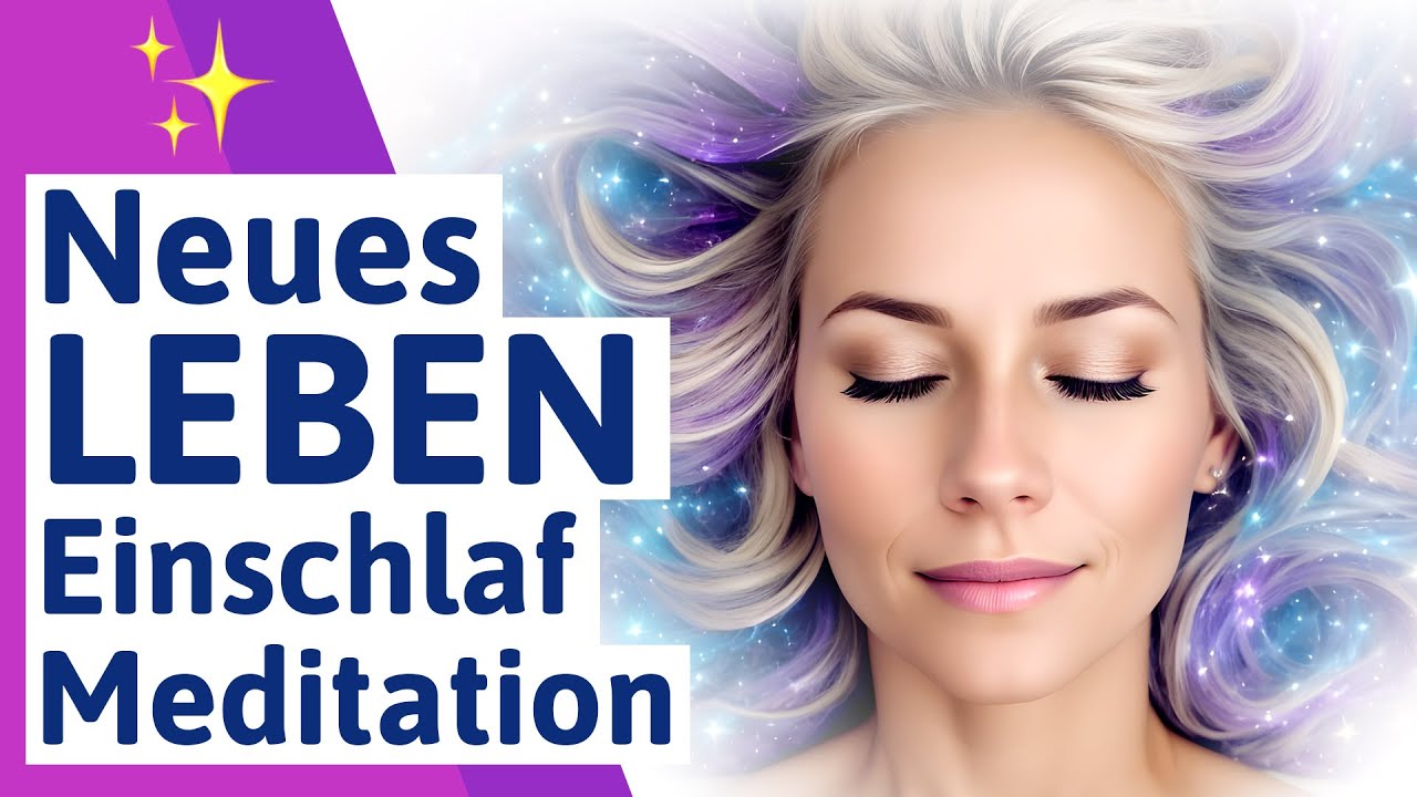 🟣 Ein NEUES LEBEN Einschlaf Meditation / Abendmeditation - deutsch