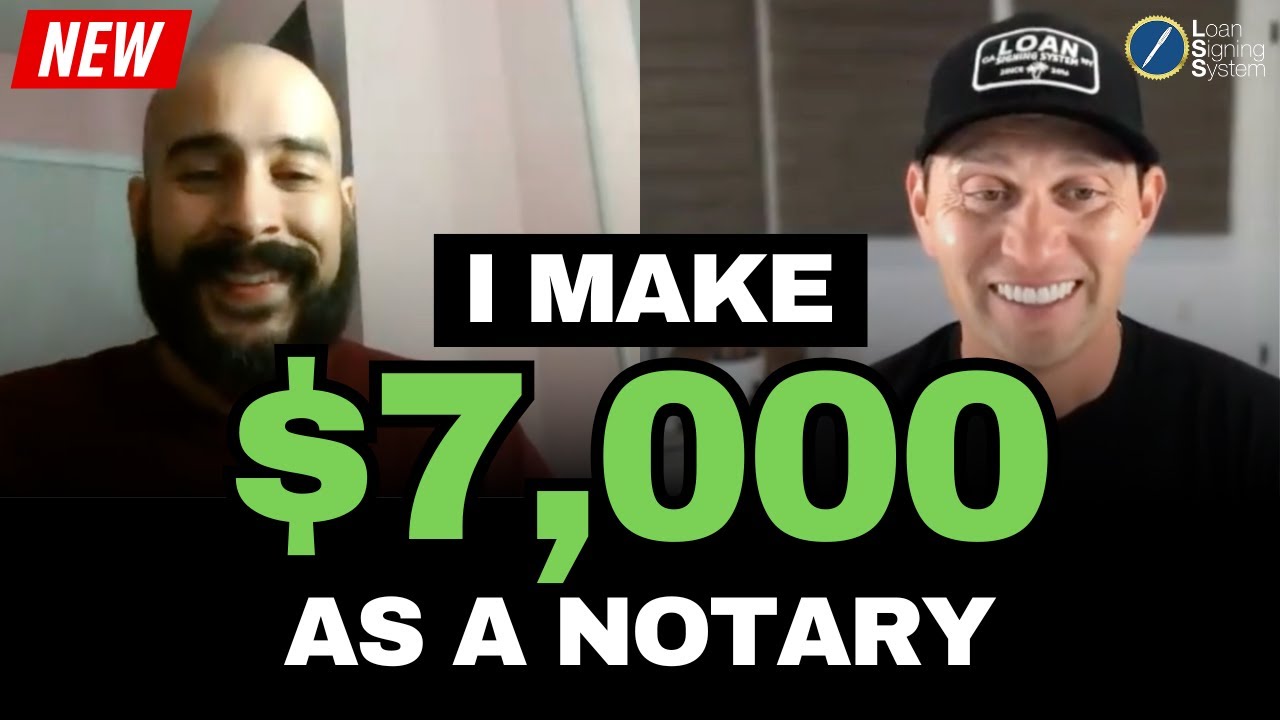 From Laid Off to $7,000 a Month Notary Signing Agent! (Florida)