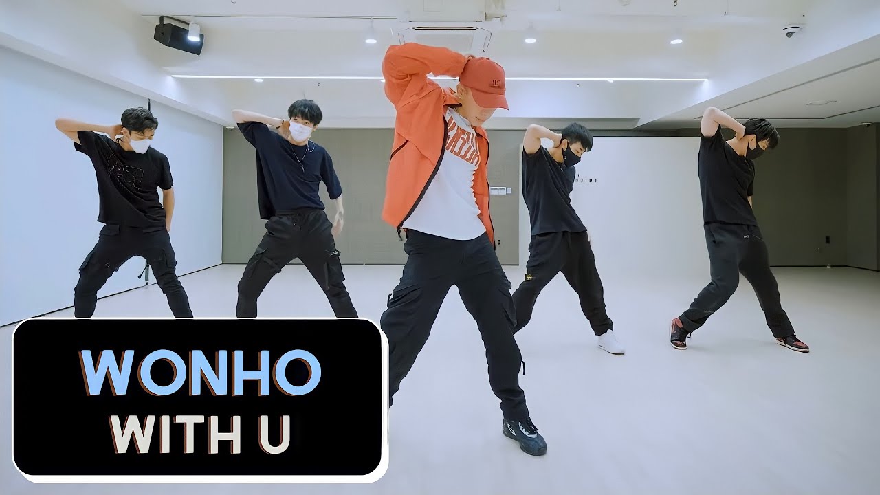 wonho - 'with you' dance practice mirrored