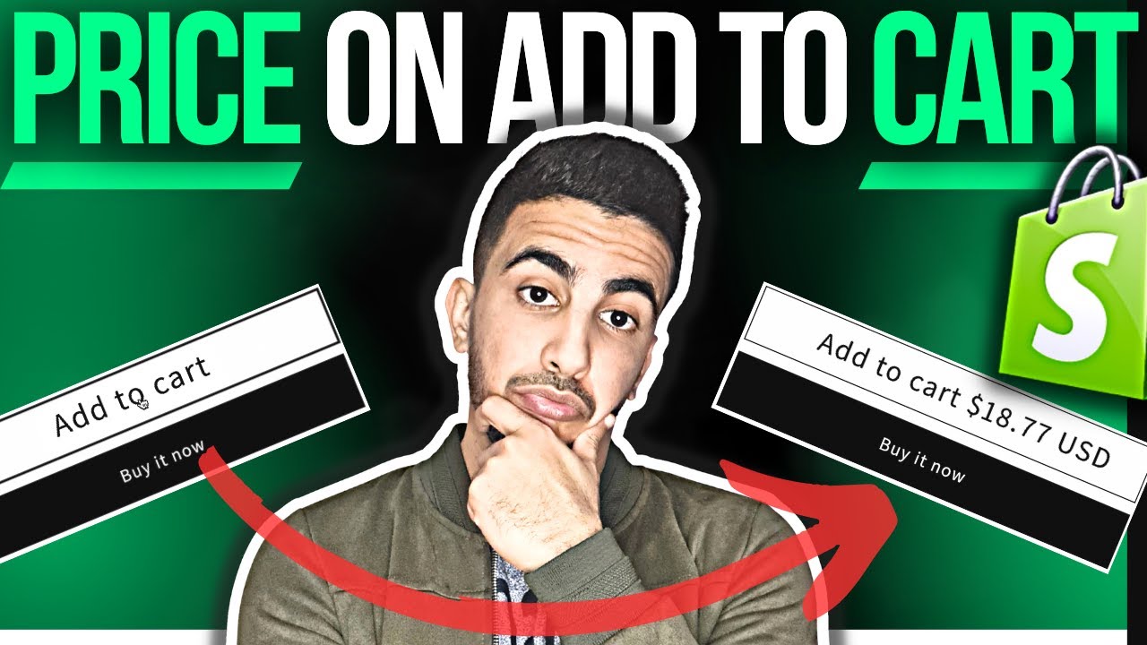 How To Show Product Price On Add To Cart Button In Shopify