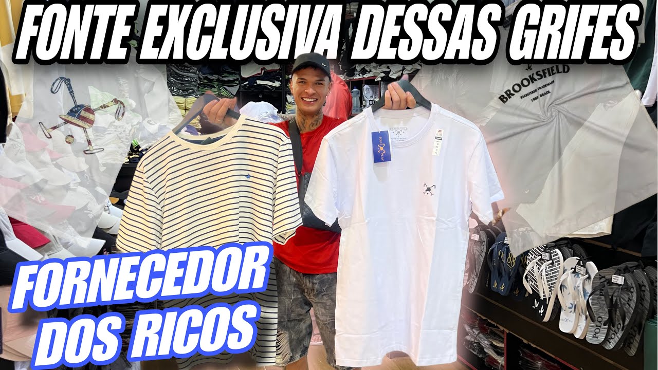 FORNECEDOR DIFERENTE DE 99%! CAMISETAS PREMIUM QUE S&Oacute; ELE VENDE! A FONTE DOS RICOS DIRETO DO BR&Aacute;S!