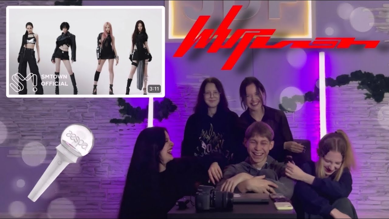 aespa - Whiplash MV K-POP REACTION of Russian MY