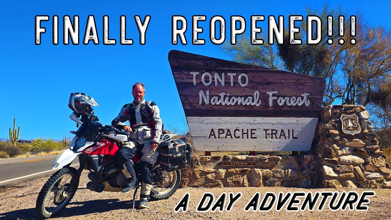 Apache Trail & Four Peaks - A Day Ride Adventure near Phoenix.