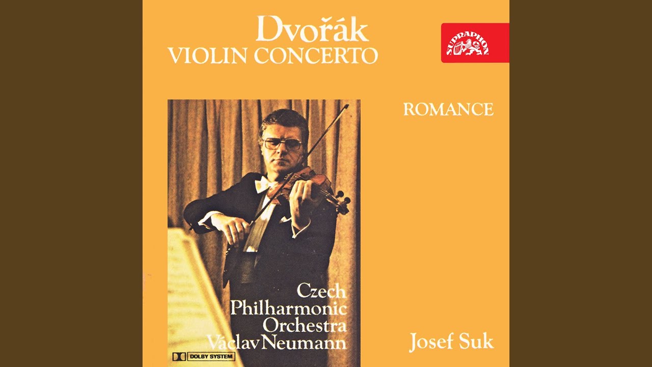 Romance for Violin and Orchestra in F minor, Op.11 (B.39)