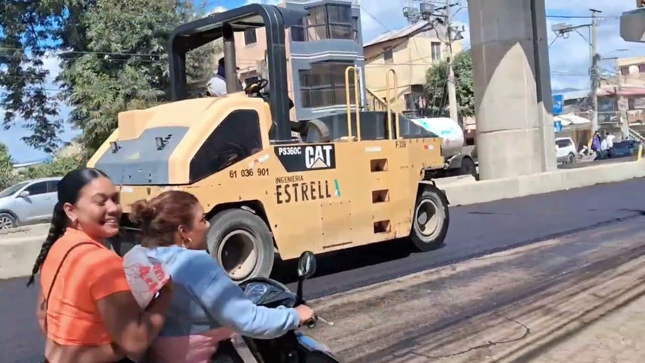 11 de febrero de 2026 Asfaltado frente a Utesa.