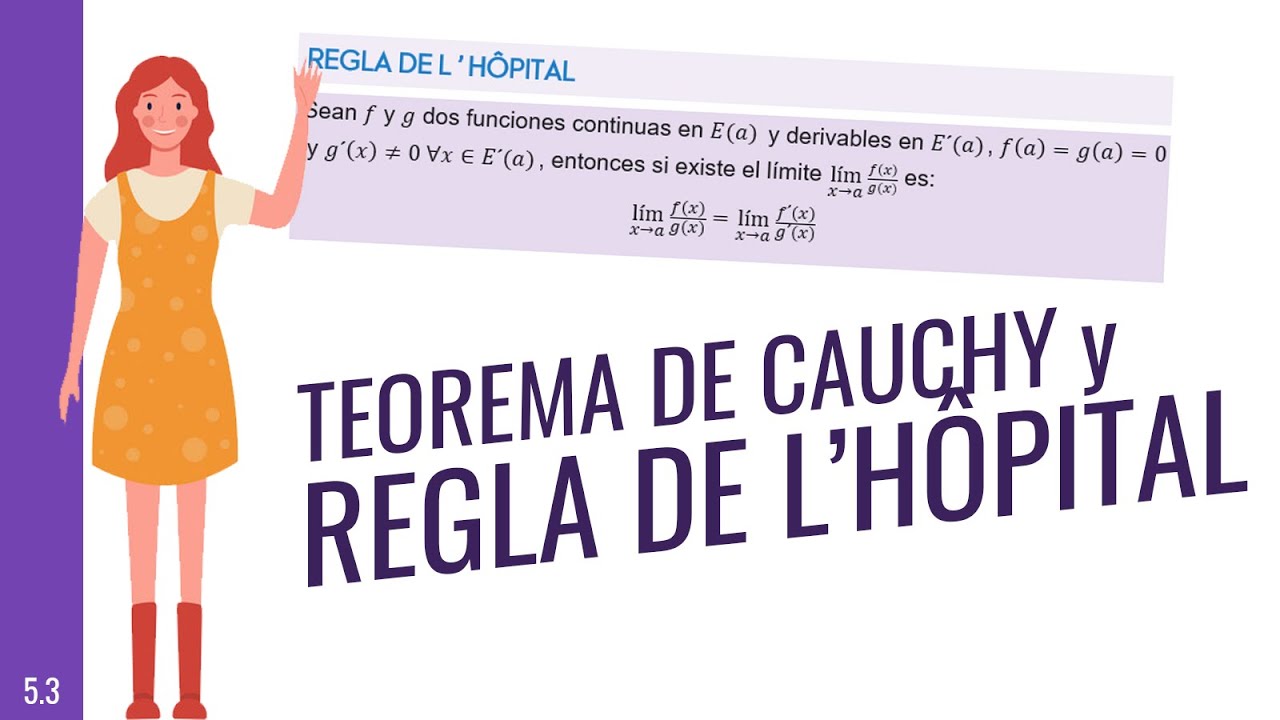 5.3. Teorema de Cauchy y Regla de L´Hopital