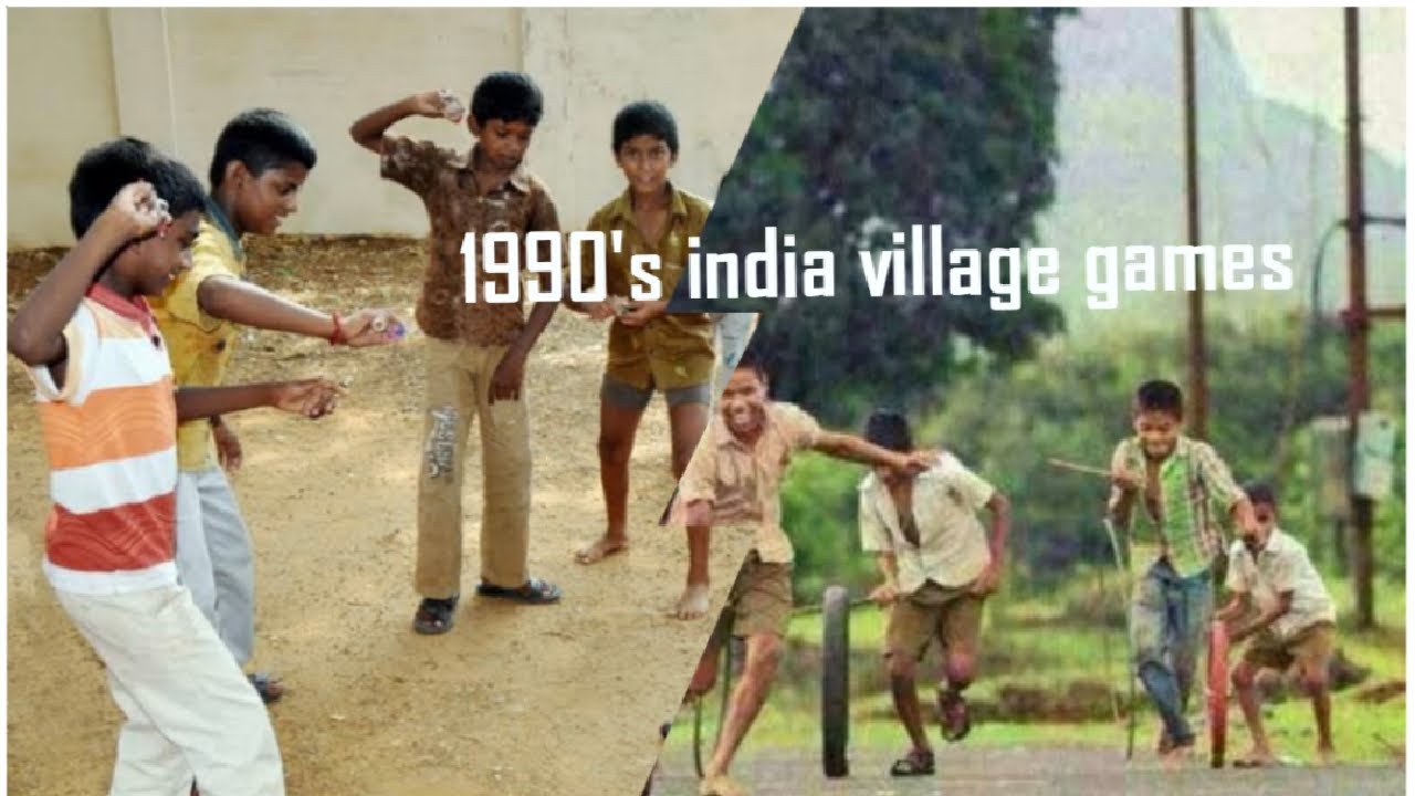 memories of 1990's kids india village games| out door village games.