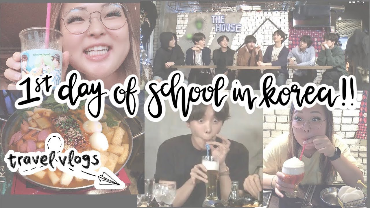 1st day of school @ yonsei! (๑•̀ㅂ•́)و✧ & bts debut + 5th festa restaurant //study abroad in korea #4