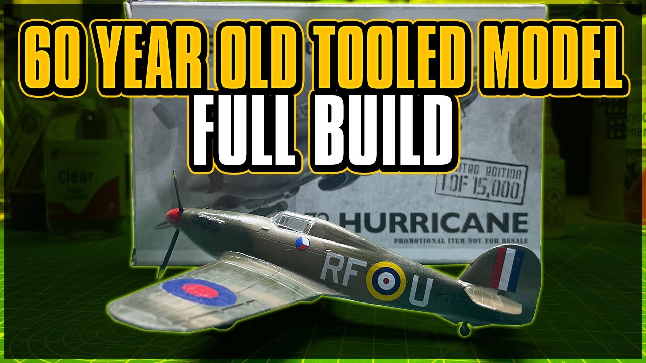 Revell Hawker Hurricane Mk 1 1/72 Scale Model OOB Full Build and Review