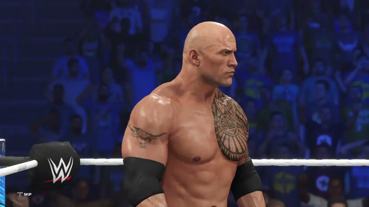 The Rock Vs Gunther Intercontinental Championship