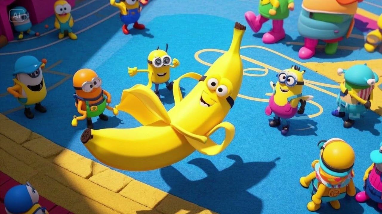 The Flying Banana | A Fun, Wacky Song for Kids 🍌🎶