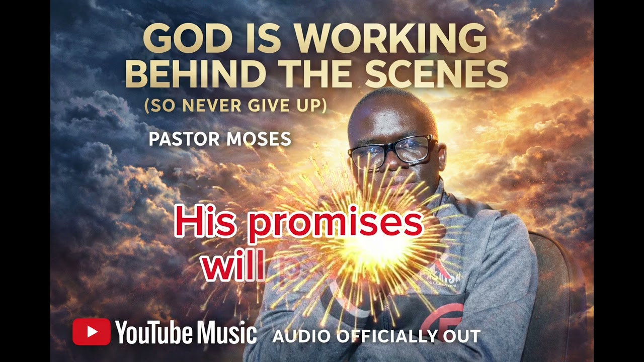 God Is Working Behind the Scenes (So Never Give Up) @inspirewithpastormoses 