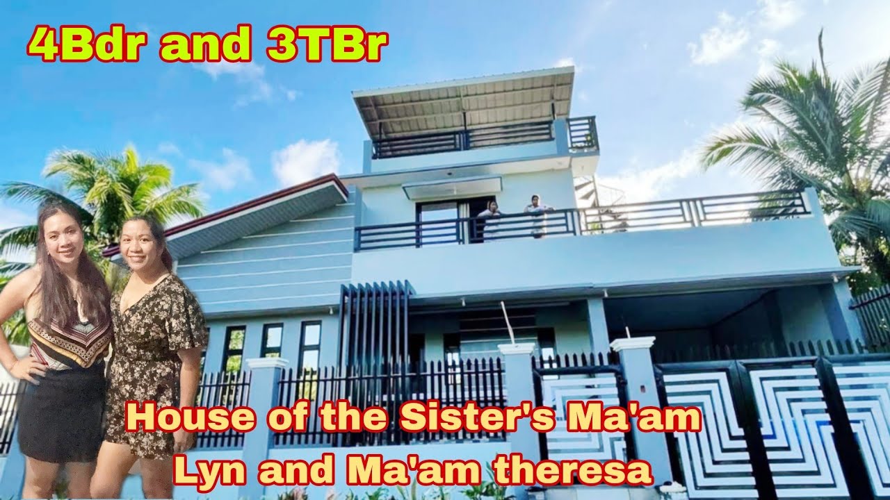 House na may Rooftop and terrace ang ganda ng pag ka gawa