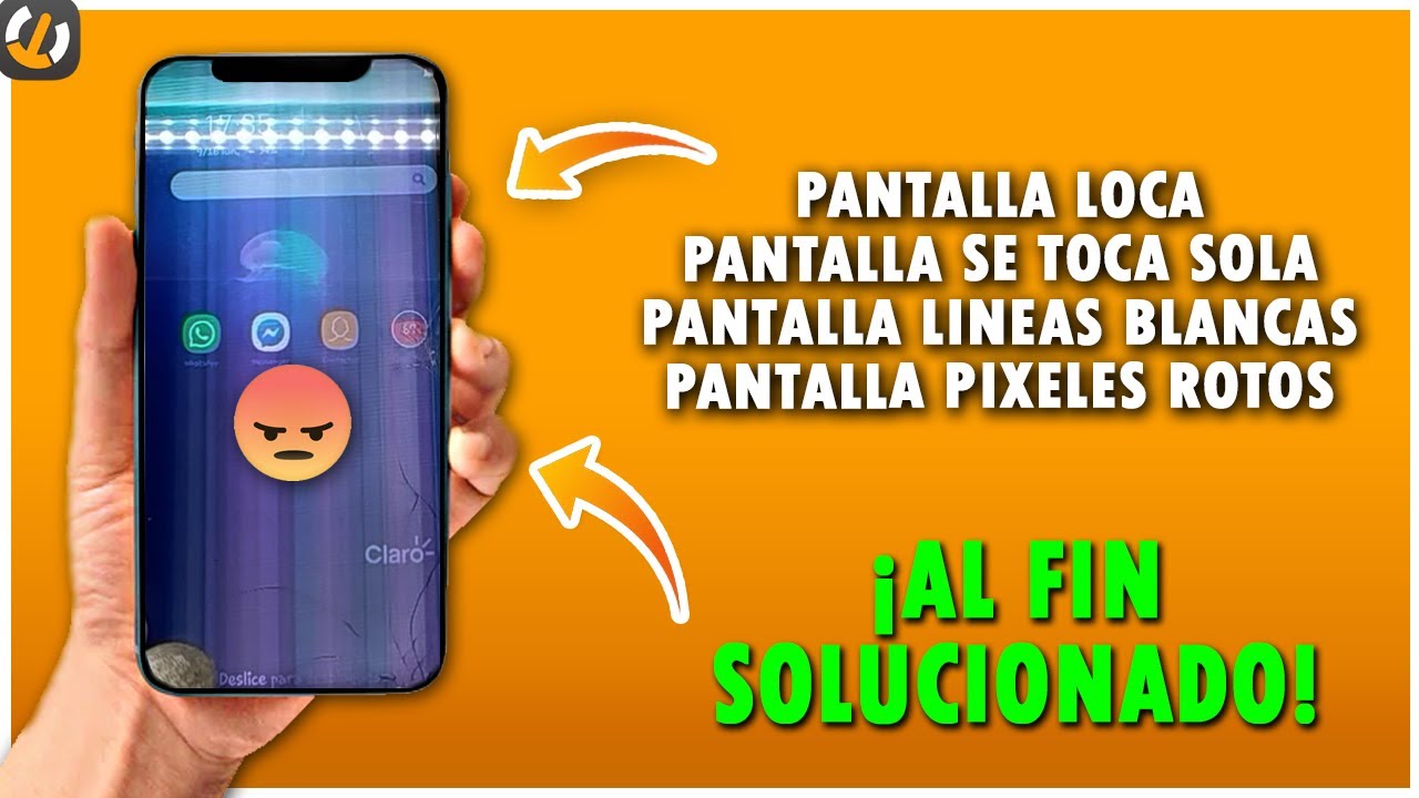 ARREGLAR pantalla loca, REPARAR pantalla fantasma | AMOLED, LCD, OLED