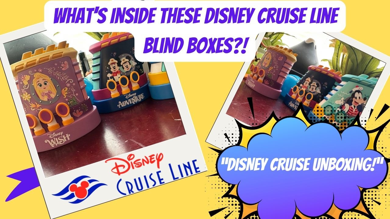 Распаковка закрытой коробки Disney Cruise Line! 🚢✨