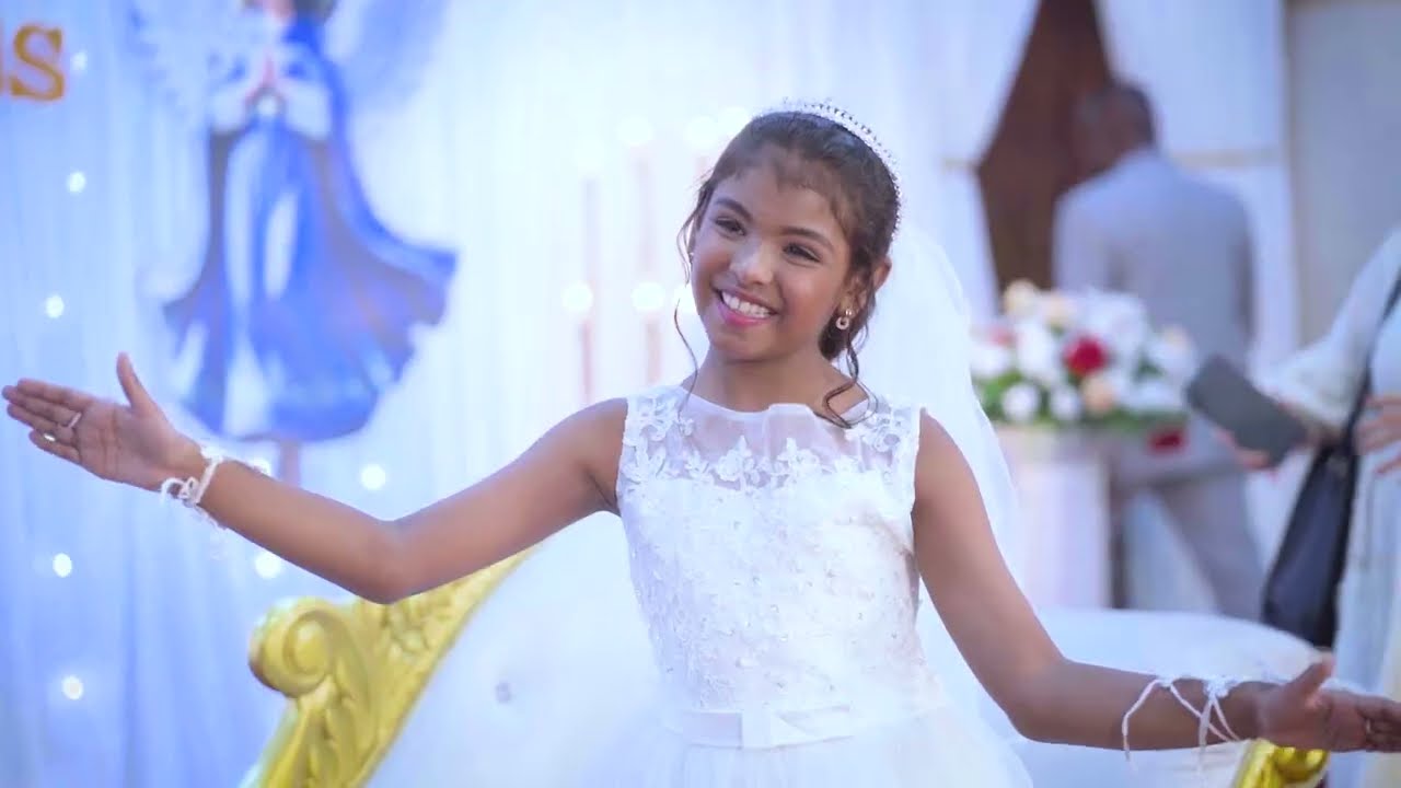 Mia Madlene's | First Holy Communion | St. Sebastaian Church |  Candid                21/09/2025