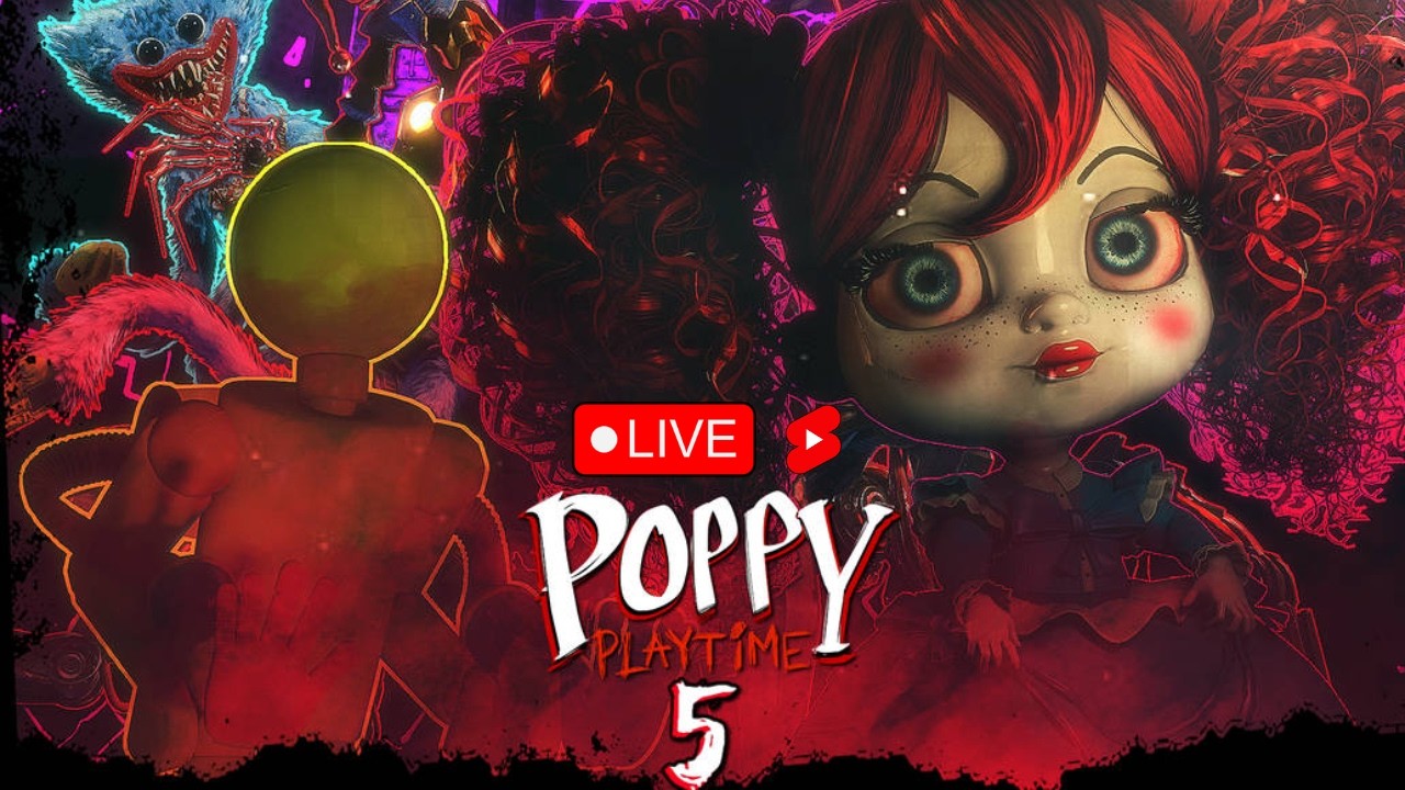 🔴😨Live Stream: THE PROTOTYPE FINALLY SHOWS HIMSELF 😨 | Poppy Playtime Chapter 5 LIVE