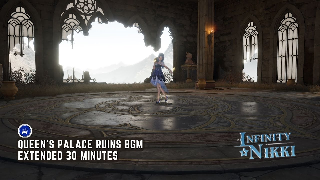Queen's Palace Ruins Overworld BGM - Relaxing Infinity Nikki OST Extended 30 min [PS5 4K HQ]