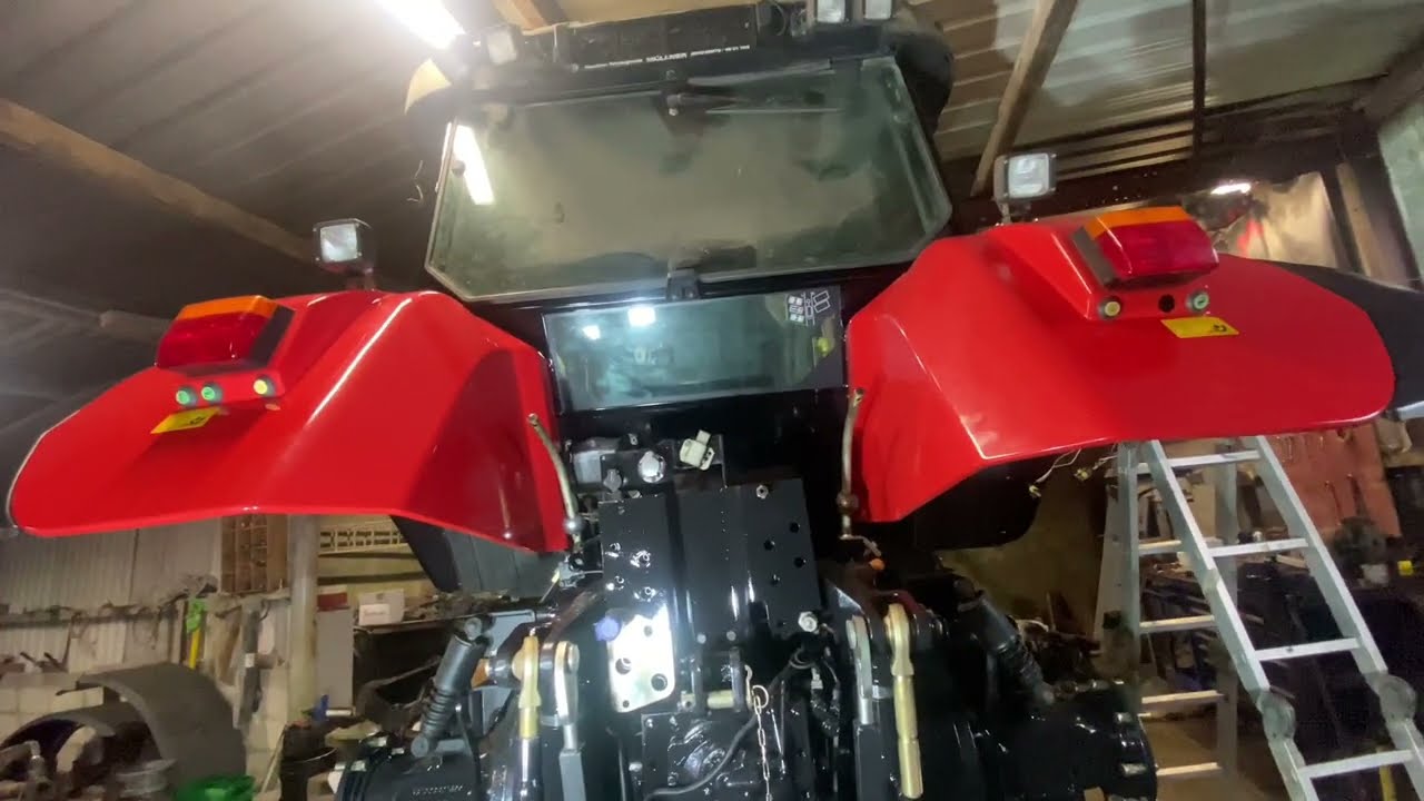 The steyr 6195 cvt is taking shape