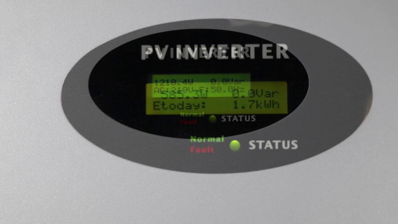 Growatt Single Phase Inverter Installation Video-2016