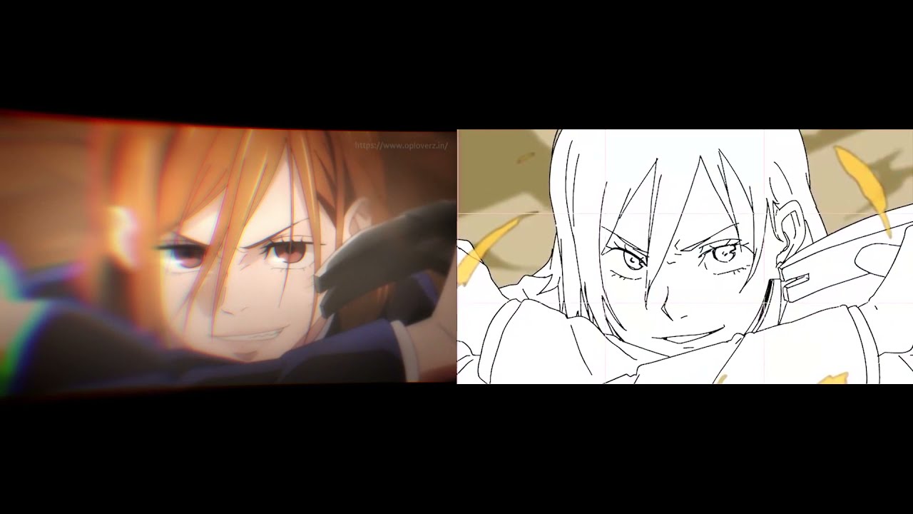 JUJUTSU KAISEN BEHIND THE SCENE [SAKUGA/GENGA]