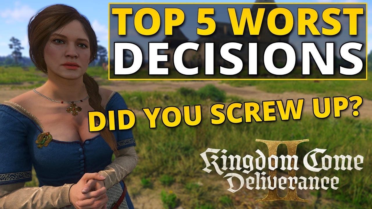Пять худших решений в Kingdom Come: Deliverance II