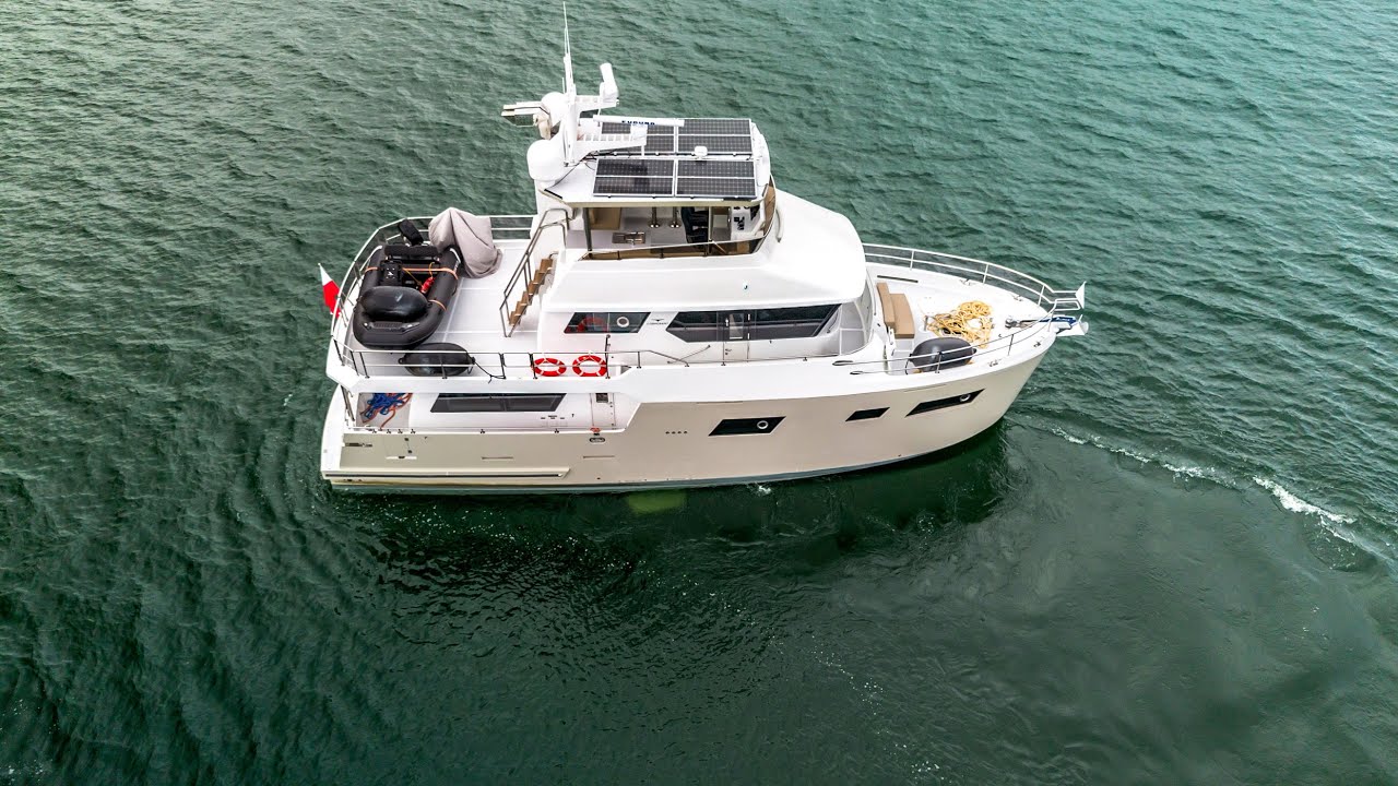 COR55 RAV walk thru. The first unit from the RAV series on the water. Smart trawler presentation.