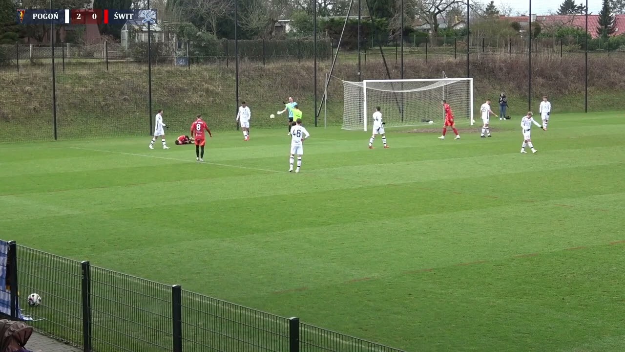 Pogoń Szczecin vs Świt Szczecin - skrót meczu