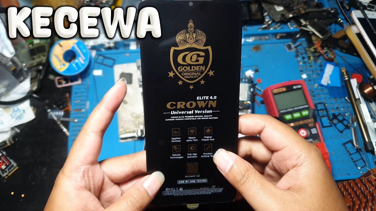 [ LCD CROWN 4 0 ] HINDARI MERK LCD INI GAES UNTUK SAMSUNG TYPE A022
