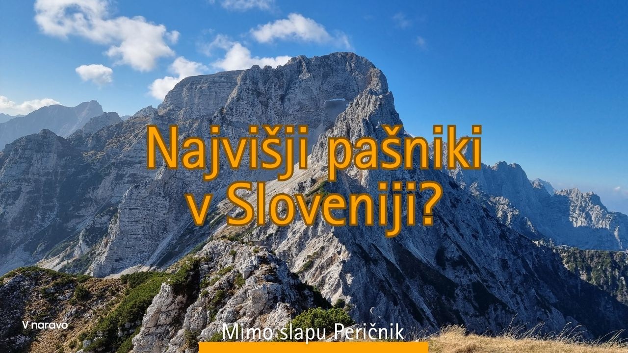 Vrtaško Sleme mimo slapa Peričnik | dolina Vrata | Vrtaška planina