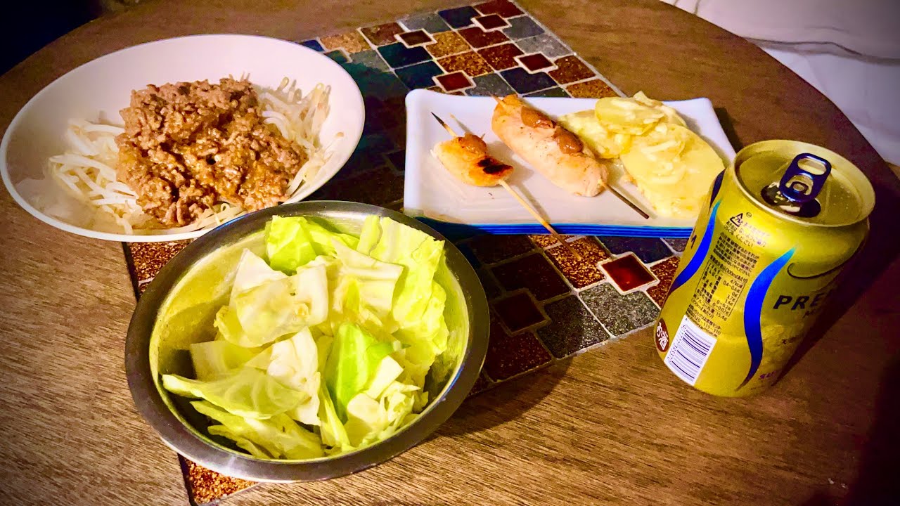 仕事終わり、静かにおうち居酒屋｜自炊会社員の夜ご飯