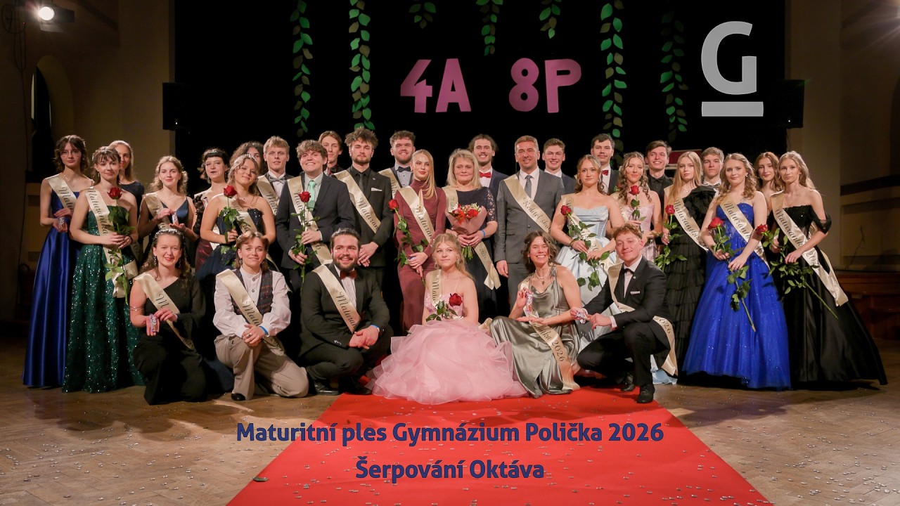 Šerpování Oktáva - Maturitní ples Gymnázia Polička 2026