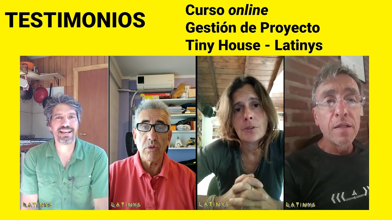 Testimonios: Curso Proyecto de Tiny House -  Personas que tomaron el taller cuentan cómo es