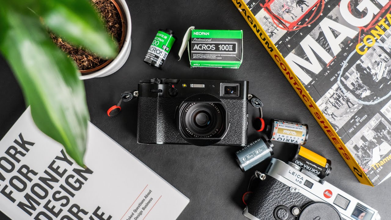 FUJIFILM X100V vs REAL FUJI ACROS 100 II
