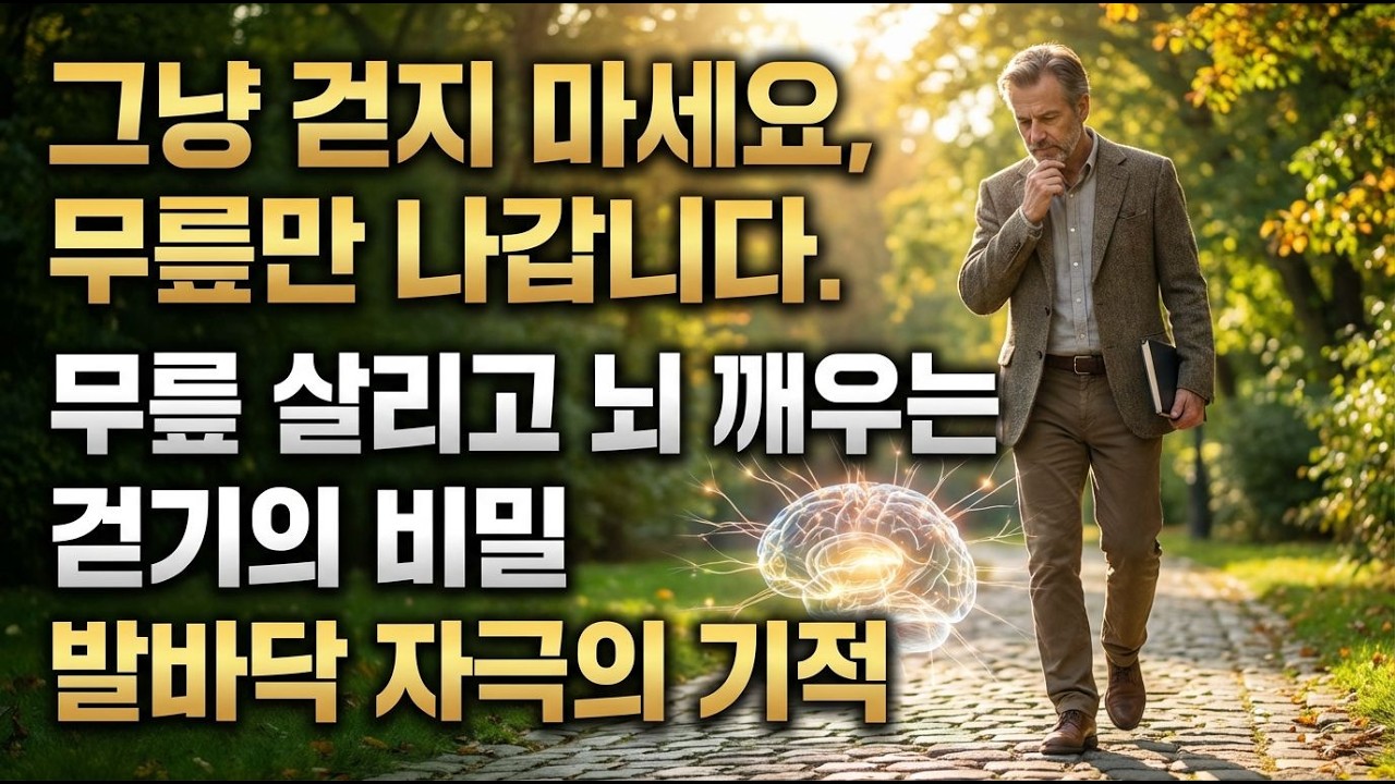 뇌가 10년 젊어지는 ‘진짜 걷기’의 비밀