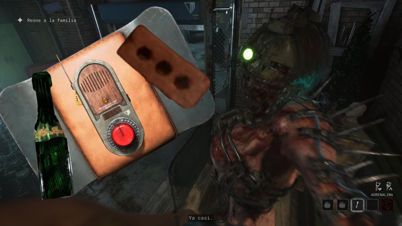 Impact differences on THE JAEGER between a bottle, a brick and the STUN l THE OUTLAST TRIALS