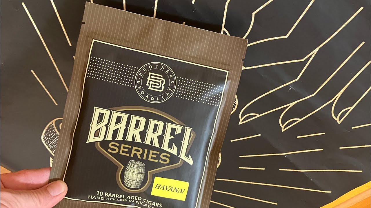 Brothers Broadleaf! Barrel Series Havana Leaf!!