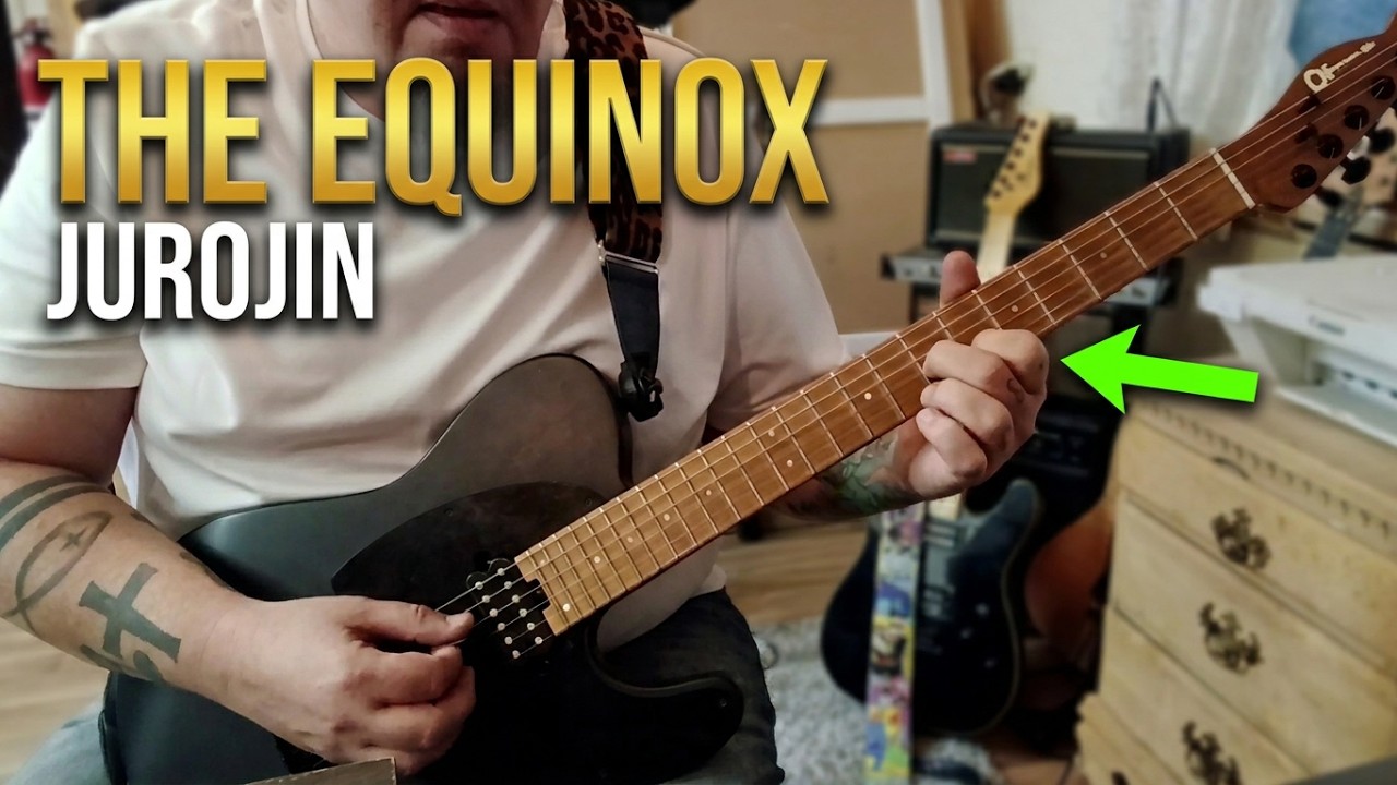 INDIAN METAL BAND - JUROJIN - The Equinox - Guitar Lesson
