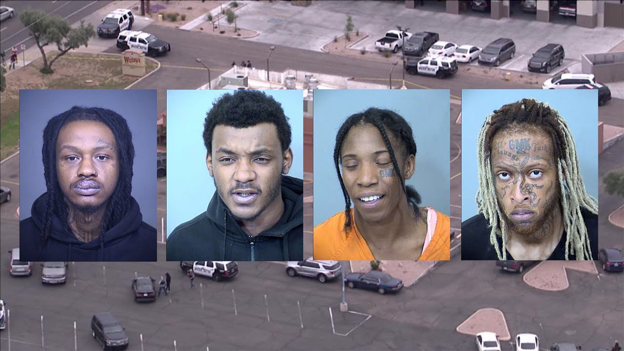 Wendy's employee shot in the face, 4 suspects arrested