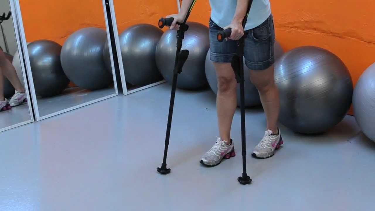 ERGOBAUM: Four Point Crutch Gait